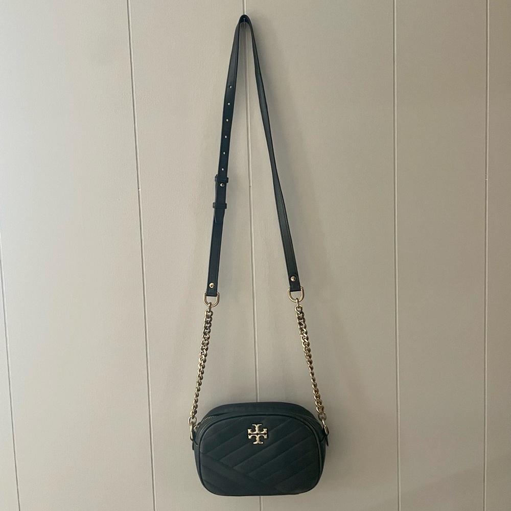 KIRA CHEVRON SMALL CAMERA BAG